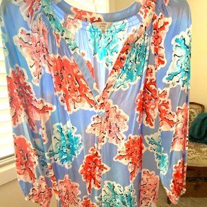 Colorful Crown and Ivy Blouse